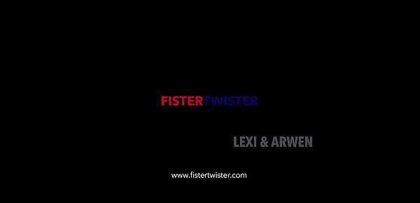  FisterTwister - Arwen Gold and Lexi Dona